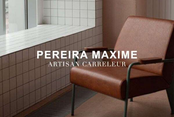 Mockup du logo de la marque Pereira Maxime par John Bertolini