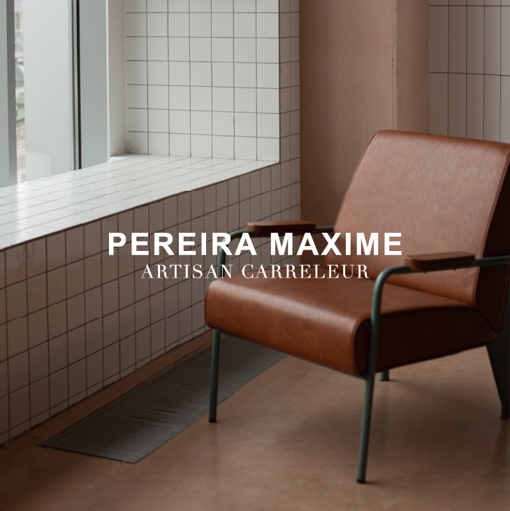 Mockup du logo de la marque Pereira Maxime par John Bertolini