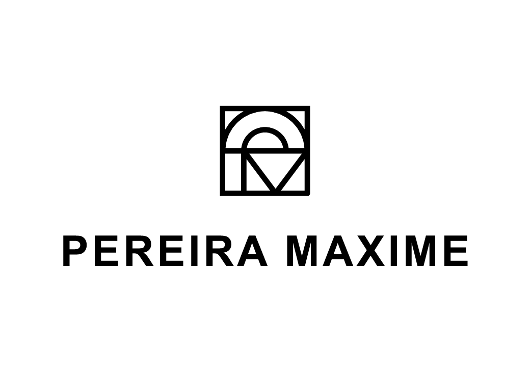 Logo de Pereira Maxime en noir et blanc